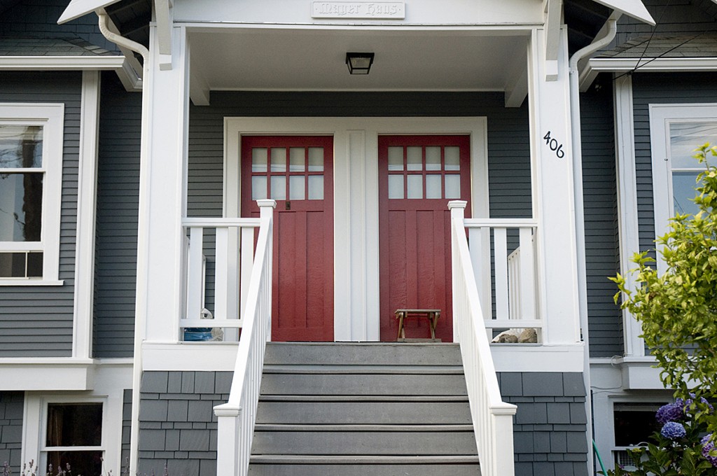 covered porch entry
